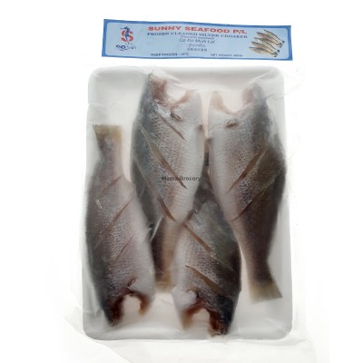 Sunny Seafood Frozen Salted Silver Croaker Fish 400g